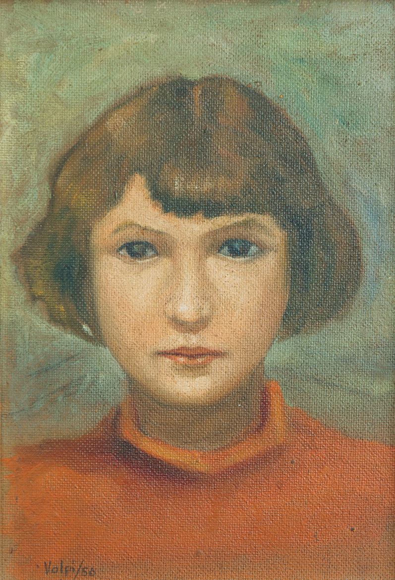 Elvezia - 35x25 - 1956 - olio su tela