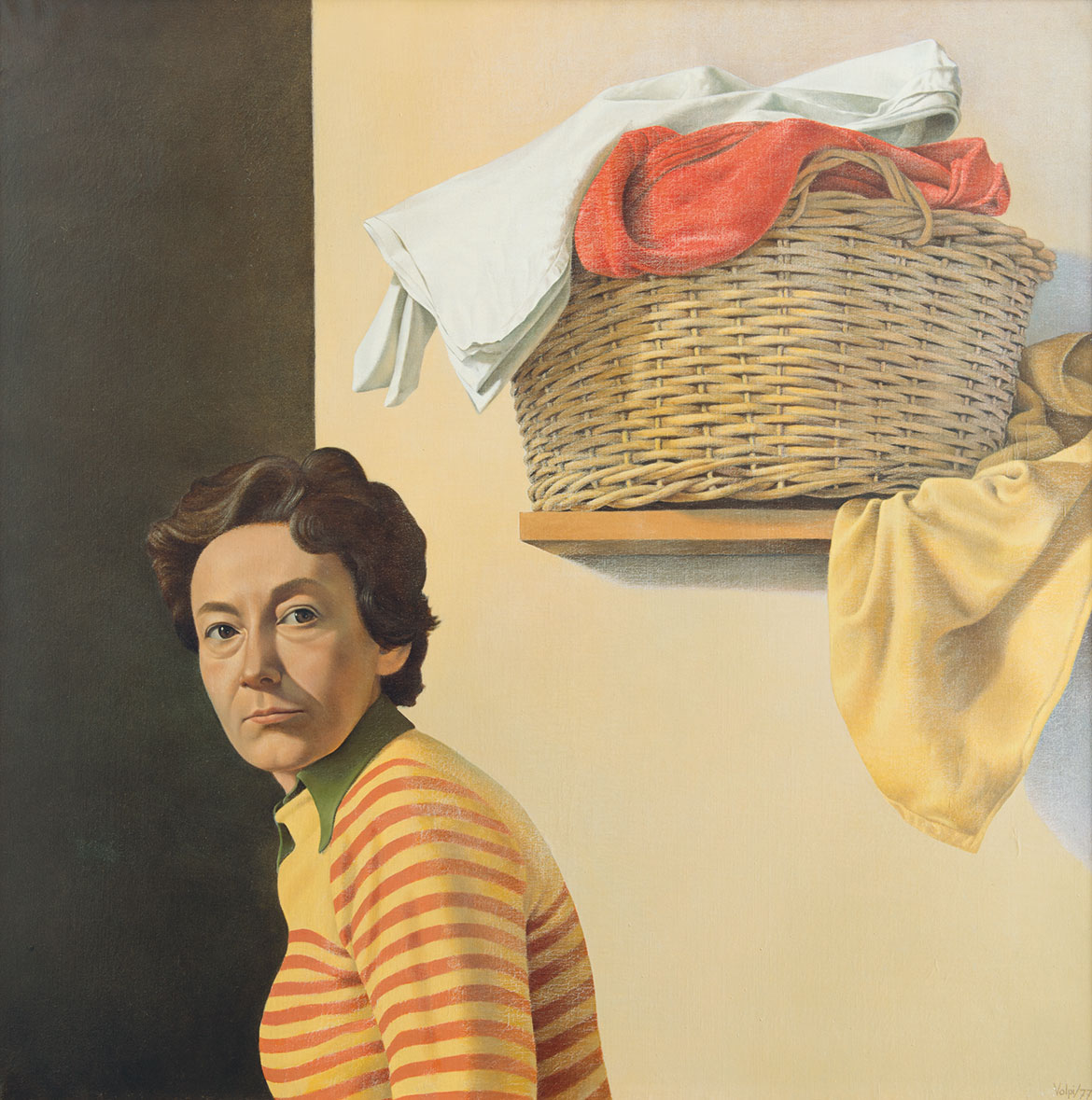 Ida - 79x79 cm - 1977 - olio su tela